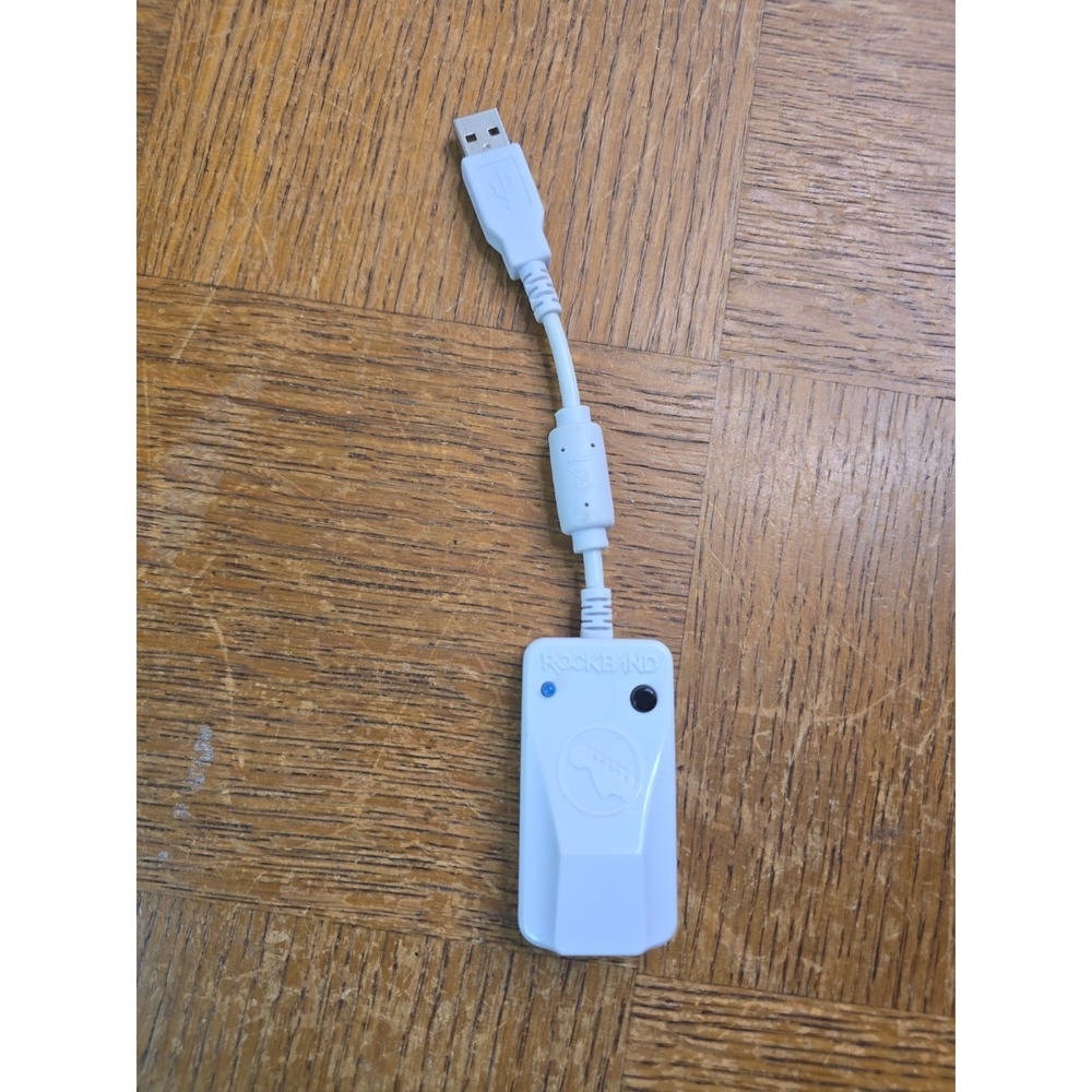 Wii Rock Band 3 Fender Pro Mustang Guitar Dongle Receiver Only 96563-R(RB3)